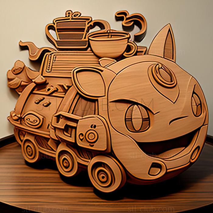 3D model Tanks for the Memories Miltank of the Maid Caf (STL)